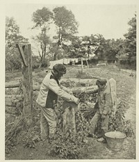 At the Grindstone-A Suffolk Farmyard by Peter Henry Emerson