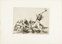 The Same, plate three from The Disasters of War by Francisco José de Goya y Lucientes