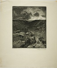 Franchard Valley by Louis Auguste Lepère