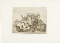Strange Devotion!, plate 66 from The Disasters of War by Francisco José de Goya y Lucientes