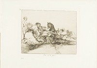 That is the worst of it!, plate 74 from The Disasters of War by Francisco José de Goya y Lucientes