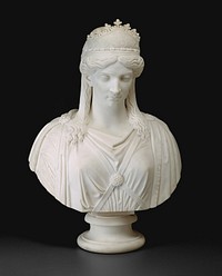 Zenobia, Queen of Palmyra by Harriet Hosmer (Sculptor)