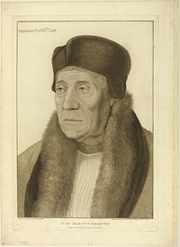 Archbishop Warham by Francesco Bartolozzi