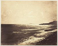 Mediterranean with Mount Agde by Gustave Le Gray