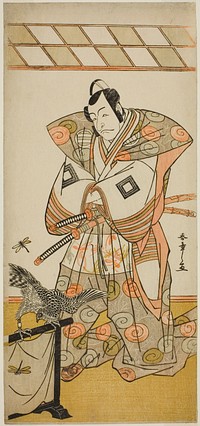 The Actor Ichikawa Danjuro V as Ashikaga Takauji in the Play Kaeribana Eiyu Taiheiki, Performed at the Nakamura Theater in the Eleventh Month, 1779 by Katsukawa Shunsho