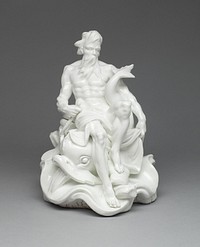 Figure of a River God (Fleuve) by Manufacture de porcelaine de Vincennes (Manufacturer)