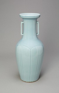 Vase with Rectangular Handles