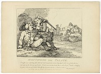 Scottifiying the Palate, from Boswell's Tour of the Hebrides by Thomas Rowlandson