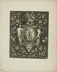 Plate Ten, from A New Book of Ornaments by Simon Gribelin, II