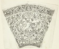 Plate 19, from twenty ornamental designs for goblets and beakers by Master A.P.