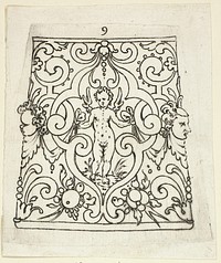 Plate 9, from XX Stuck zum (ornamental designs for goblets and beakers) by Master A.P.