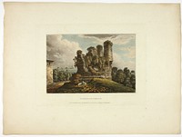 Tomb of Horath, plate six from the Ruins of Rome by M. Dubourg