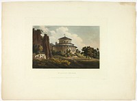 St. Agnes's Church, plate eight from the Ruins of Rome by M. Dubourg