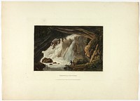 Grotto of Neptune, plate twenty-three from the Ruins of Rome by M. Dubourg