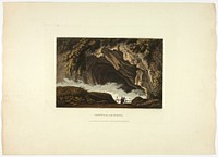 Grotto of the Sirens, plate thirty from the Ruins of Rome by M. Dubourg