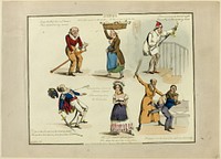 Plate from Illustrations to Popular Songs by Henry Alken