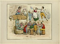 Plate from Illustrations to Popular Songs by Henry Alken