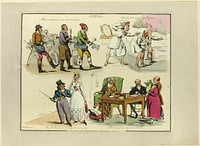 Plate from Illustrations to Popular Songs by Henry Alken