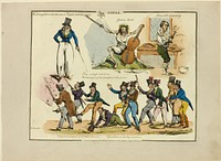 Plate from Illustrations to Popular Songs by Henry Alken