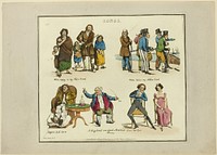 Plate from Illustrations to Popular Songs by Henry Alken