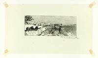 Bercy Wharf, plate two from Le Long de la Seine et des Boulevards by Louis Auguste Lepère