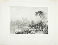 Doune Castle by Richard Parkes Bonington