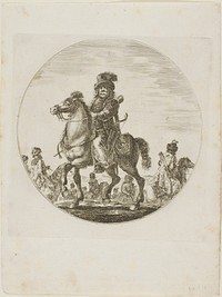Hungarian Horseman by Stefano della Bella
