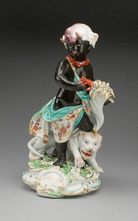 Allegorical Figure of Africa by Derby Porcelain Manufactory