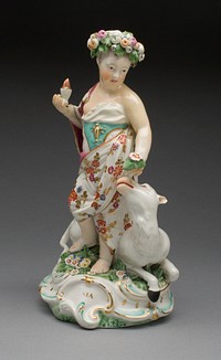 Allegorical Figure of Asia by Derby Porcelain Manufactory