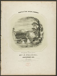 What's A' The Steer, Kimmer! by Benjamin Champney