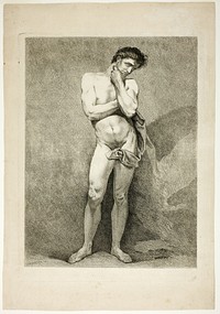 Figure, from Six Figures Académiques by Carle van Loo