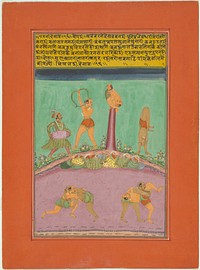 Ragini Desakh, Page from a Jaipur Ragamala Set