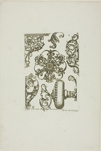 Designs for Locksmiths by Jean Bérain, I