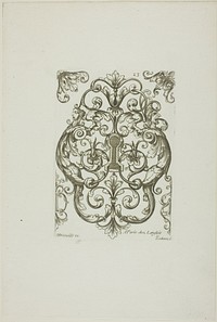 Designs for Locksmiths by Jean Bérain, I