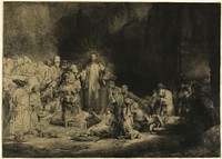 The Hundred Guilder Print by Rembrandt van Rijn