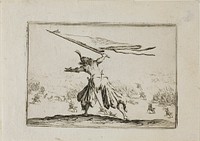 The Standard-Bearer, from The Caprices by Jacques Callot