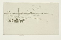 Railway-Station, Voves by James McNeill Whistler