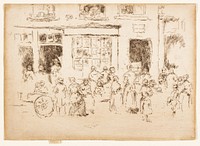 High Street, Brussels by James McNeill Whistler