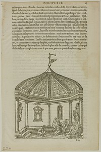 Bath House from Hyperotomachie ou discours du son gede Poliphile, plate 69 from Woodcuts from Books of the XVI Century by Jean Goujon