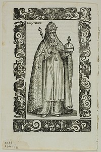 Leaf from Habiti antichi e moderni, plate 92 from Woodcuts from Books of the XVI Century by Cesare Vecellio