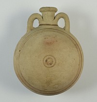 Pilgrim Bottle by Ancient Egyptian