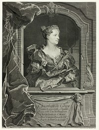 Portrait of Elizabeth de Gouy by Johann Georg Wille