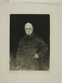 Monsieur Thiers by Léon Joseph Florentin Bonnat
