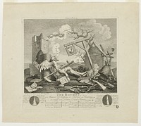 Tailpiece, or the Bathos by William Hogarth