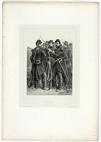 Sappers, from Souvenirs d’Italie: Expédition de Rome by Denis Auguste Marie Raffet