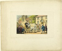 Doctor Syntax Taking Possession of his Living, from The Tour of Doctor Syntax by Thomas Rowlandson