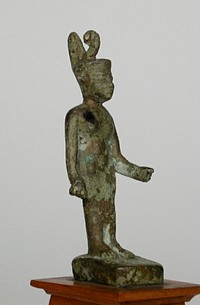 Statuette of the Goddess Neith by Ancient Egyptian