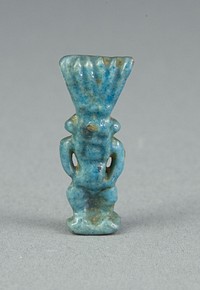 Amulet of the God Bes by Ancient Egyptian