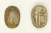 Scarab: Menmaatra (Sety I) by Ancient Egyptian