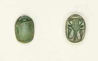 Scarab: Hathor Sistrum by Ancient Egyptian